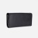 Women's wallet on magnets, black color