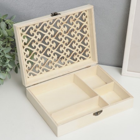 Board for painting a tree with divisions "Disor made of heart" 5.5x22.5x17 cm-2