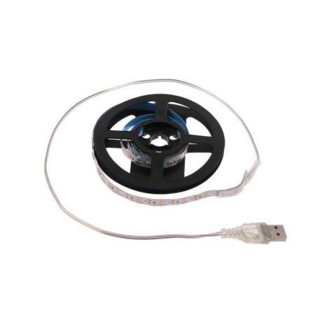 LED Luazon, 5 V, SMD5050, 1 m, IP20, 6.2 W, 60 LED/m, USB, multiproper.-4