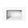 Walked shells Uperwood Megan, 80 cm, rectangular, white matte