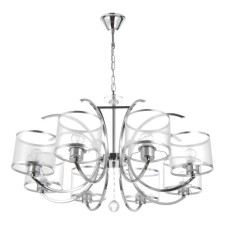 Chandelier 91307/8 E27 40W chrome 82x82x85 cm Bayerlux
