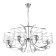 Chandelier 91307/8 E27 40W chrome 82x82x85 cm Bayerlux