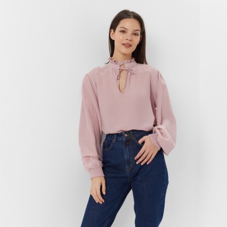 Women's blouse minku: enjoy color pink, river 42