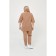 Female suit, size 56, beige color