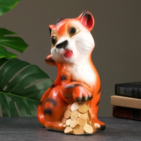 Pigger "Tiger Shalun with coins" 29cm-4