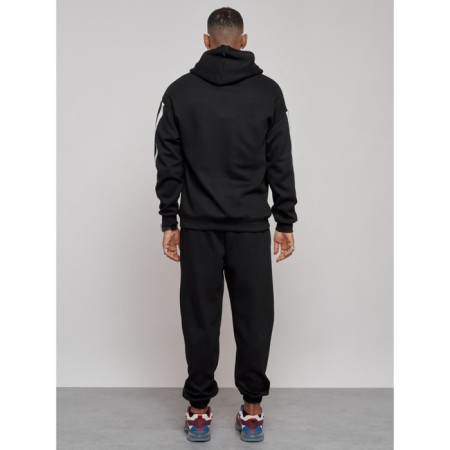 Sports suit men's, size 56, black color-3