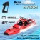 Radio controlled boat Storm, vitaet, works on the battery, the color of the red