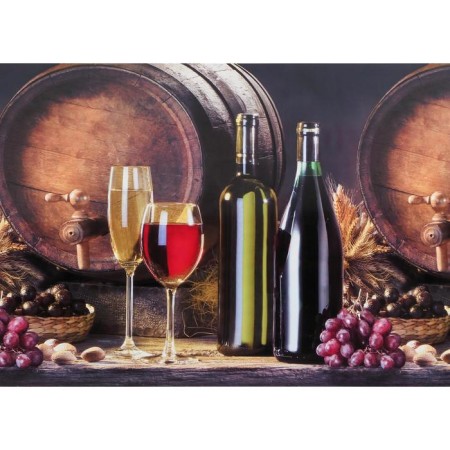 Kitchen apron PVC "Wine" 3000x600mm-2