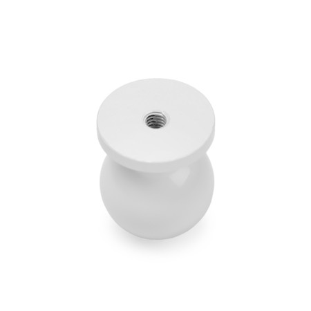 Handle button Cappio RK146, D = 20 mm, white color-4