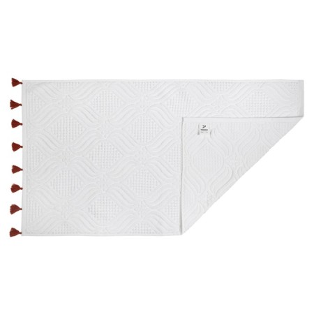 A towel with tkano essiential brushes, 610 gr, size 50x90 cm, white color-3