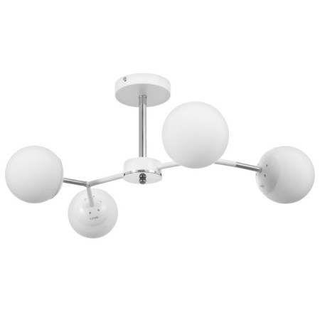 Chandelier gallop "molecule" 4x60W E27 white-3