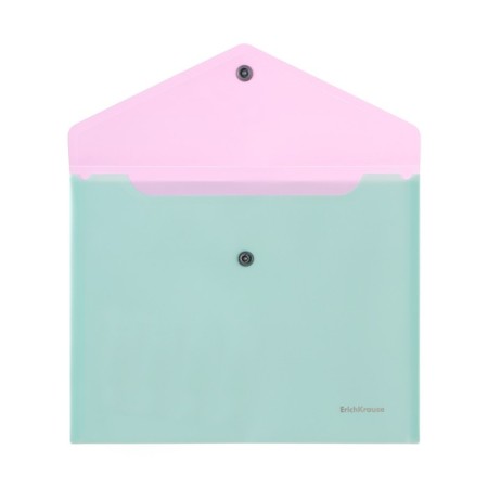 The convert folder on the A5+, 180 μm button, Erichkrause "Matt Pastel Bloom", an additional pocket. Open, mix-3