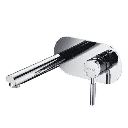 Wasserkraft Main 4130 shell mixer, single -leaf, pour 202 mm, into a wall, chrome