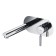 Wasserkraft Main 4130 shell mixer, single -leaf, pour 202 mm, into a wall, chrome