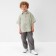 Board for the boy KAFTAN LINEN, p. 32 (110-116), green