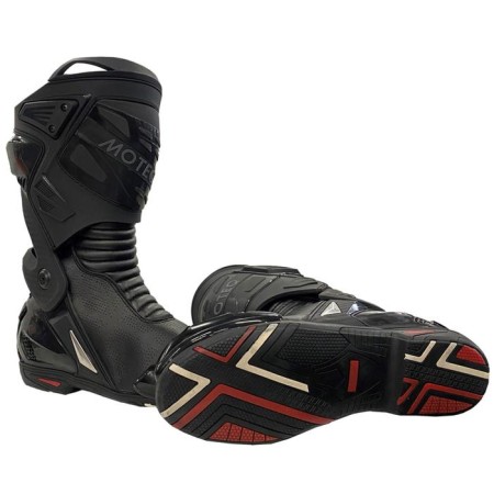 Sports motobots, unisex moteq r8 perforation, size 37, black-2