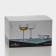 A set of glass glasses for Martini Babble, 290 ml, 6 pcs