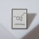 Icon "molecules" serotonin, white color in silver
