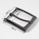 A belt buckle, 5.3 × 4.5 cm, 35 mm, black nickel color