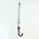Umbrella - a semiautomatic “monoton” cane, 8 spokes, r = 51 cm, the color is transparent