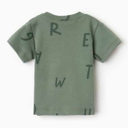 T-shirt Troshka I Ny, height 80-86 cm, khaki-3