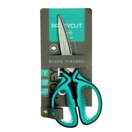 Scissors 17 cm, BrunovisConti Profycut, ergonomic plastic handles