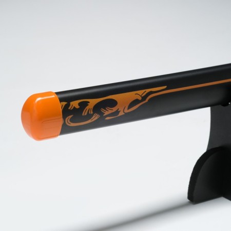Souvenir weapon "Katana Nobu" 77cm, blue hilt, on a stand-4