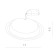 Ceiling light UOVO A6406PL-1WH