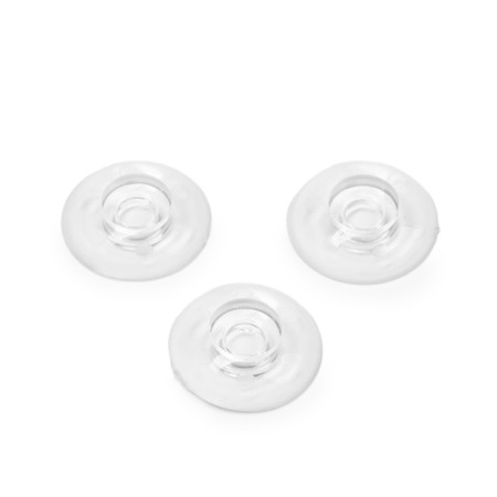 Thermal -haired tundra krep, for polycarbonate, M22, transparent, 25 pcs