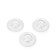Thermal -haired tundra krep, for polycarbonate, M22, transparent, 25 pcs