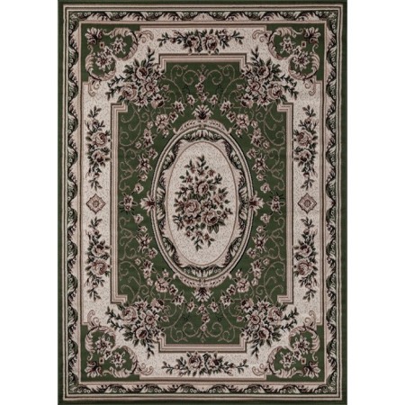 Rectangular carpet Merinos Gavana, size 150x300 cm, color Green