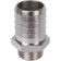 Stout SFT-0067-001225, 1/2 "x 25 mm, external thread, nickelled brass