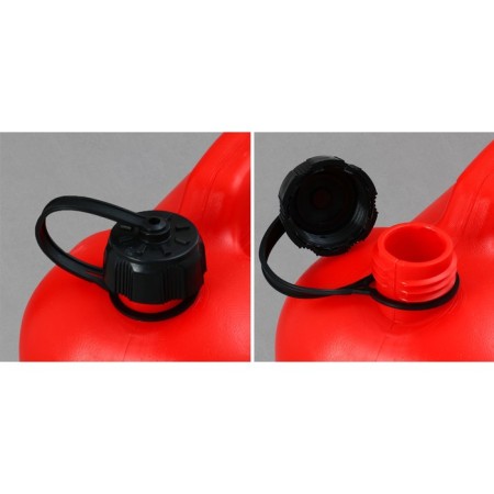 Kanistr Fuel and Manic Ground, 10 l, with a funnel, red-6