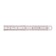 Set of metal linear 4 pieces: 15cm, 20cm, 30cm, transporter