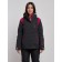 Ski jacket women's winter, size 44, black color
