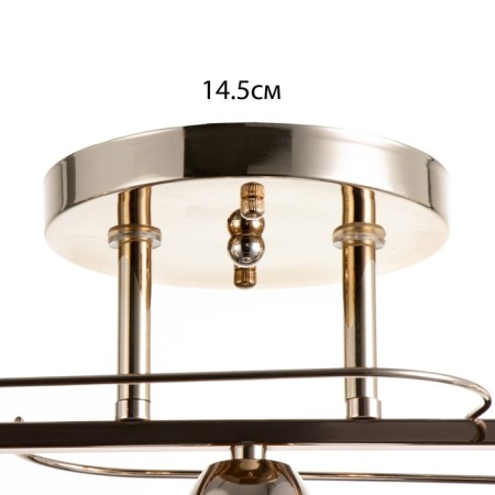 Akvil chandelier 3he27 40W gold 45x15x22 cm Bayerlux-8