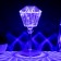 Table lamp with Somani PDU LED 16 colors USB 11x11x25 cm Risalux