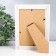 Photo frame plastic 10x15 cm "waves" white with black 18.3x13.5 cm