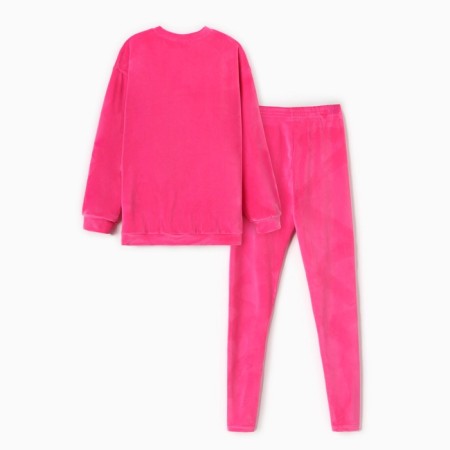 Women's costume (sweatshirt and leggings) KAFTAN PLUSHY p. 48-50, fuchsia-12