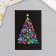 Cardboard "Christmas tree" 4x6 cm