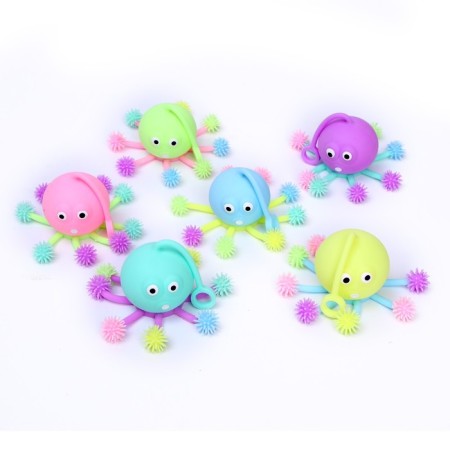 Ball children's rubber hood "Medusa", rubber, light, color mix-1