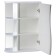 Bathroom mirror "Tura 5001", with three shelves, 50 x 15.4 x 70 cm