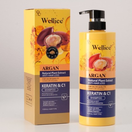 Shampoo against hair loss with argan oil 800 ml
