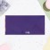 Money envelope "Happy Birthday!" Violet patterns, 16.5x8 cm