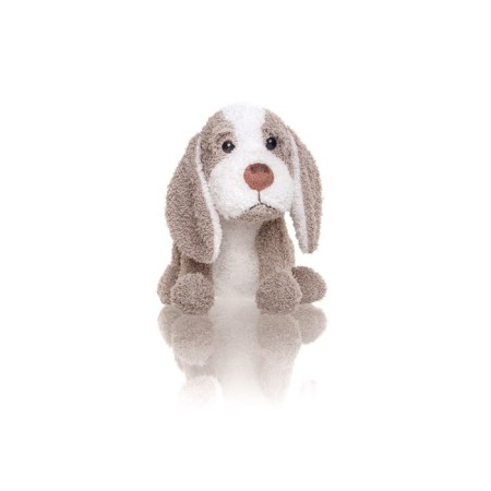 Soft toy Gulliver dog, gray-white color, 22 cm-5