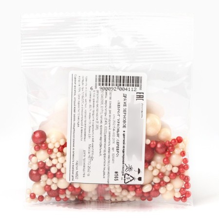 Sprinking confectionery I am: blue, red, white, 25 g.-7
