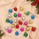 Set of balls plastic D-3 cm, 24 pcs "Winter Melody" Mix