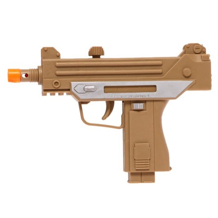 The Uzi automatic machine, light and sound effects, works from batteries, mix-7