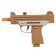 The Uzi automatic machine, light and sound effects, works from batteries, mix