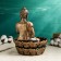 Climb "Buddha Mediting" bronze, 24cm